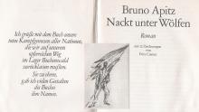 Nackt unter Wölfen, Bruno Apitz
